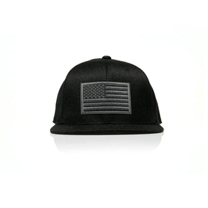 USA Black Flag Patch Flexfit Snapback 110 - Allegiance Clothing