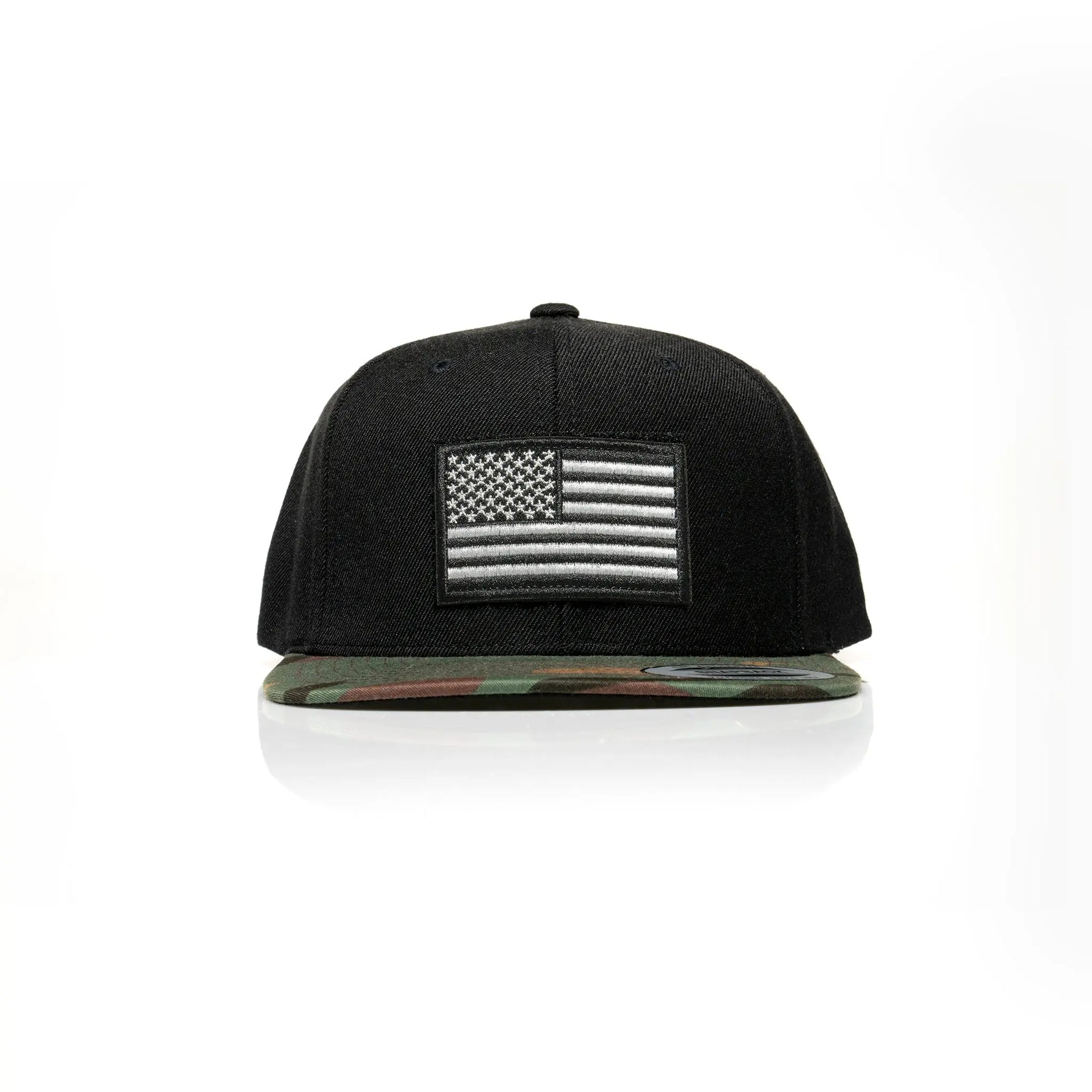 USA Black Flag Patch Snapback - Allegiance Clothing