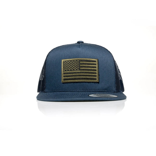 USA Green Flag Patch Trucker - Allegiance Clothing