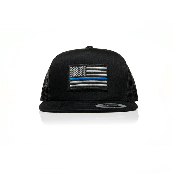 Thin Blue Line Patch Trucker - Allegiance Clothing