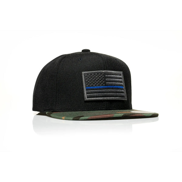 Thin Blue Line Patch Snapback - Allegiance Clothing