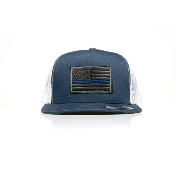 Thin Blue Line Patch Trucker - Allegiance Clothing