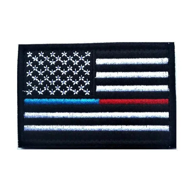 Thin Blue/Red Line Patch