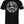 Back of Defend The 2nd Classic Tee in black featuring large Second Amendment graphic