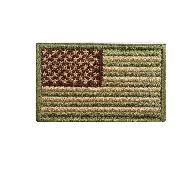 Green USA Flag Patch - Allegiance Clothing