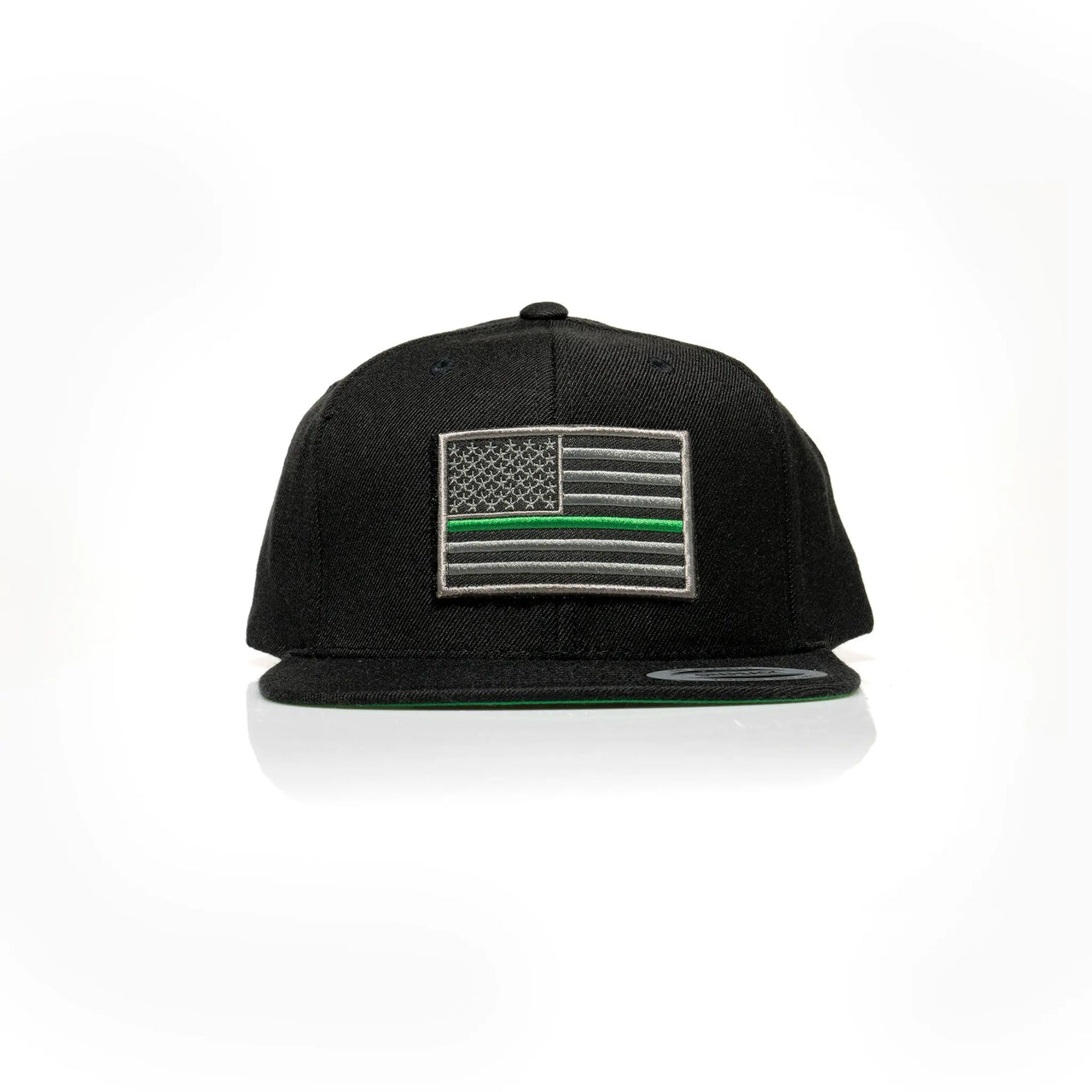 Thin Green Line Patch Snapback