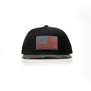 USA Flag Patch Snapback - Allegiance Clothing