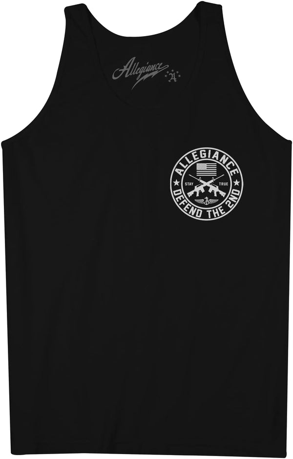 Defend the Second Back Hit Tank Top ALLEGIANCE CLOTHING